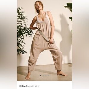FP Movement by Free People Mocha Latte Hot Shot Onesie